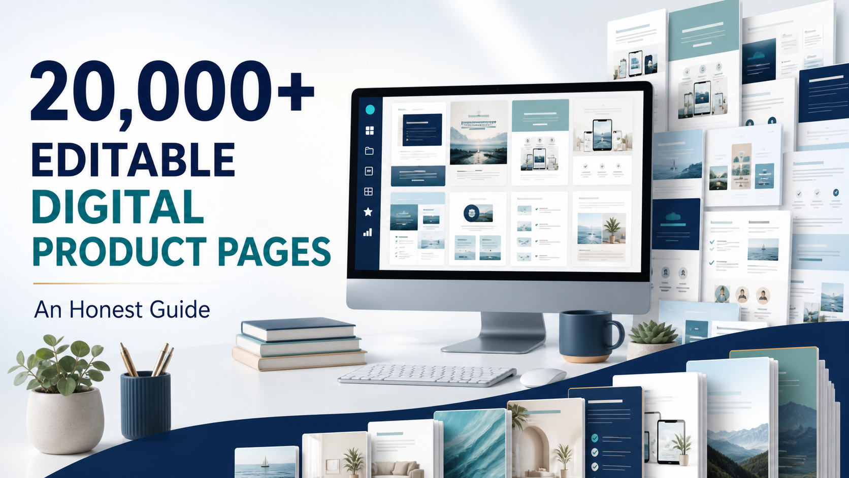 20,000+ Done-For-You Canva Editable Digital Product Page Bundle: An Honest Guide