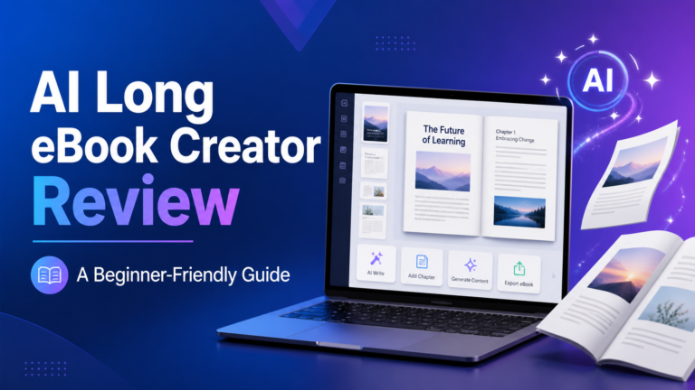 Ai Long eBook Creator Review: A Beginner-Friendly Guide to Creating Better eBooks
