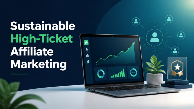How to Build a Sustainable Online Business with High-Ticket Affiliate Marketing