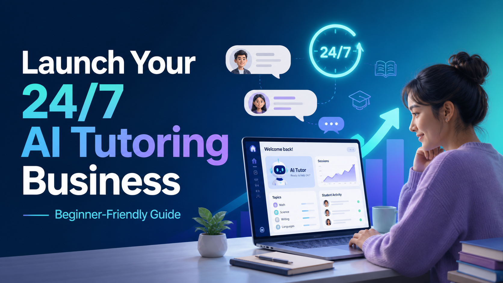 Launch Your Own 24/7 AI Tutoring Business: A Beginner-Friendly Guide