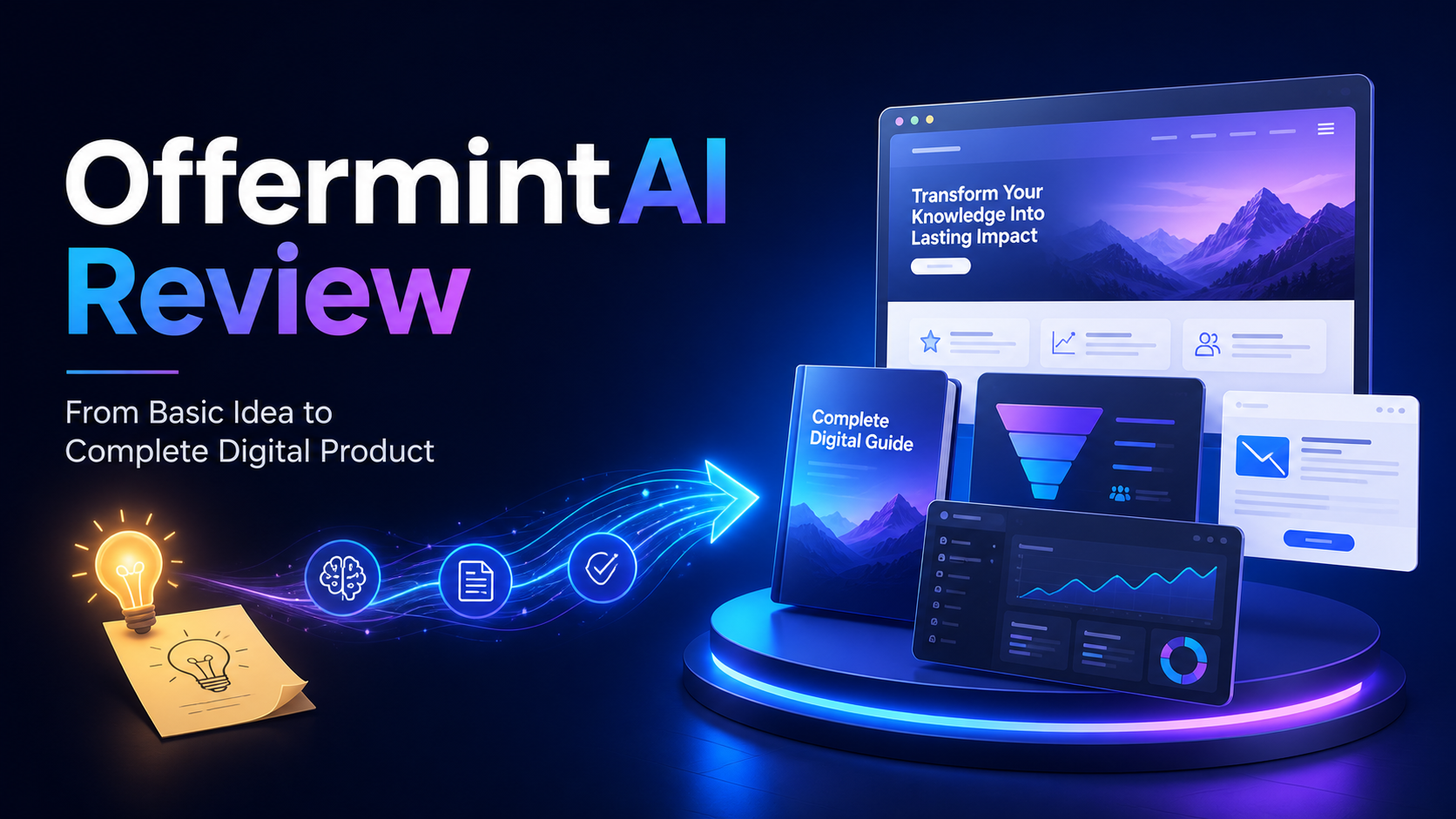 OffermintAI Review: Turns Any Basic Idea Into A Complete Digital Product