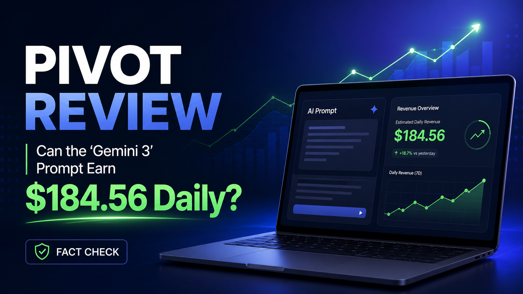 PIVOT Review: Can the “Gemini 3” Prompt Really Earn $184.56 Daily?