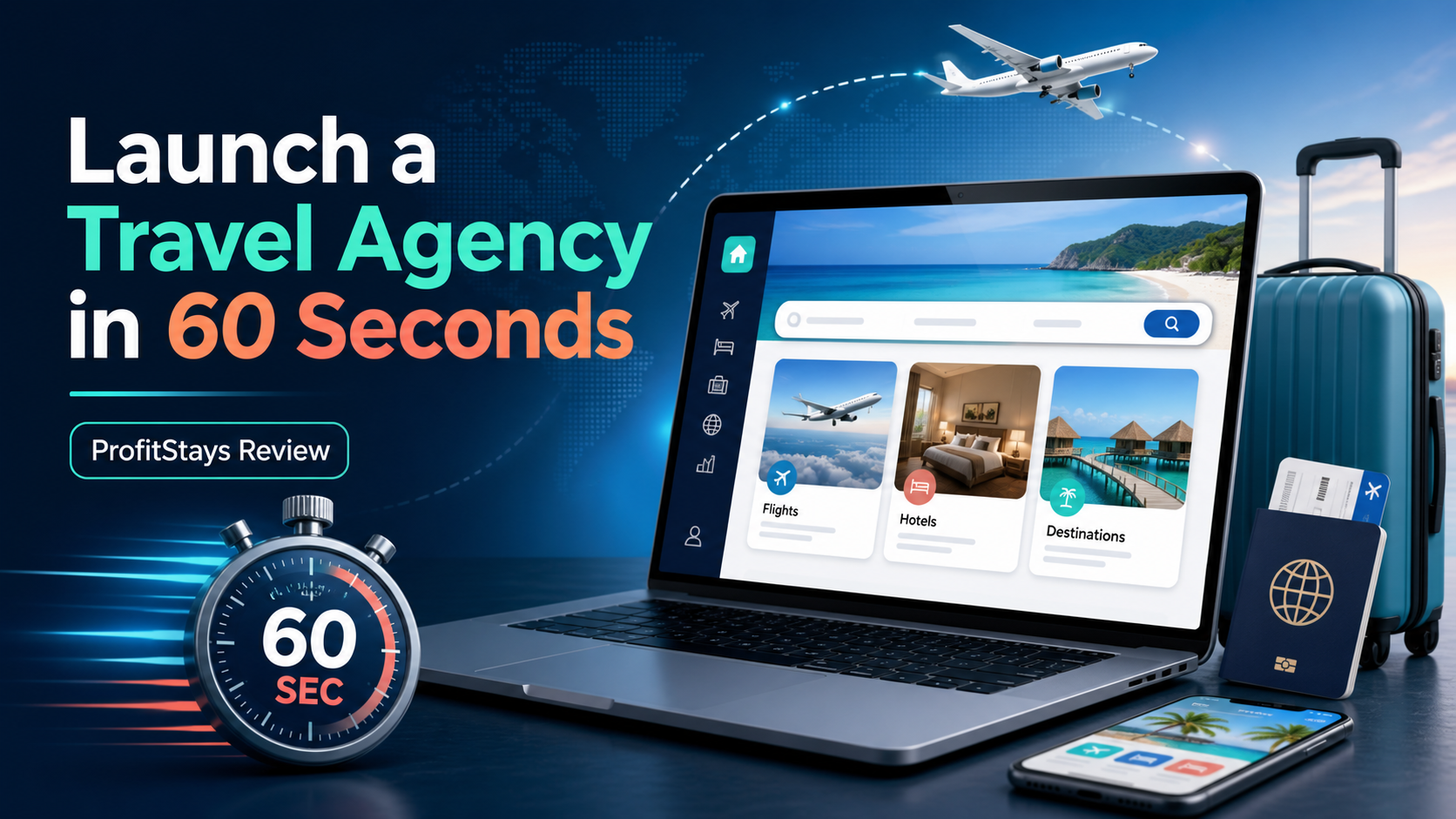 ProfitStays Review: Start Your Own Travel Agency in Less Than 60 Seconds