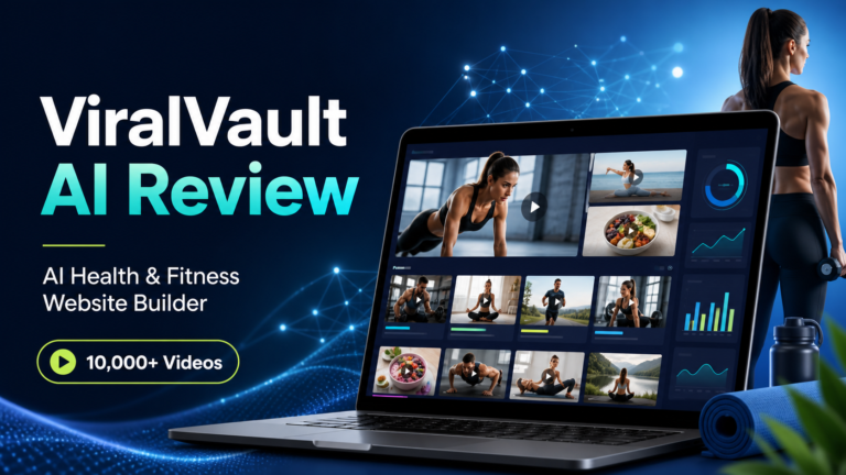 ViralVault AI Review: AI-Powered 10,000+ Videos Health and Fitness Website Builder